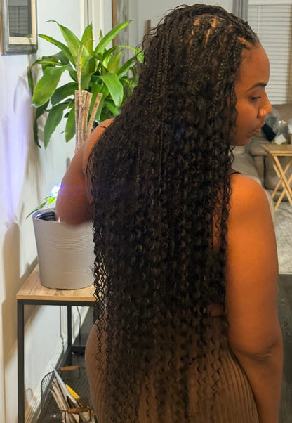 Island Curl Bulk Hair