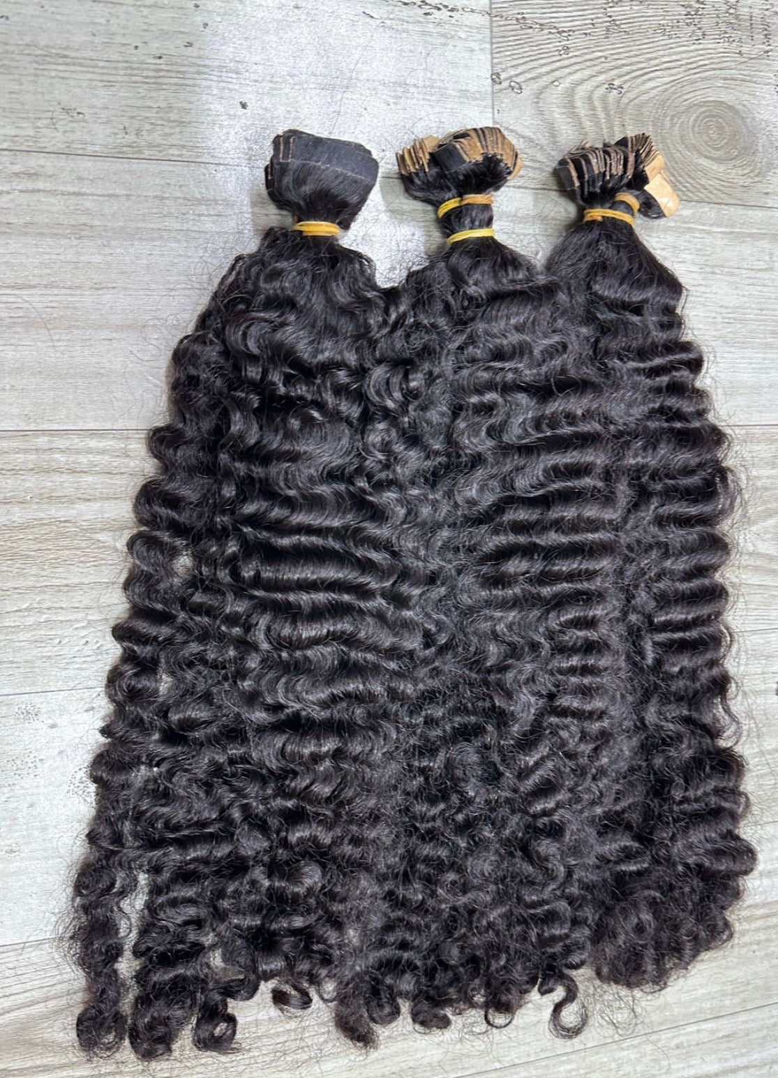 Burmese Curly Tape-Ins