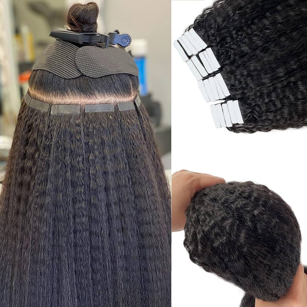 Kinky Straight Tape-Ins